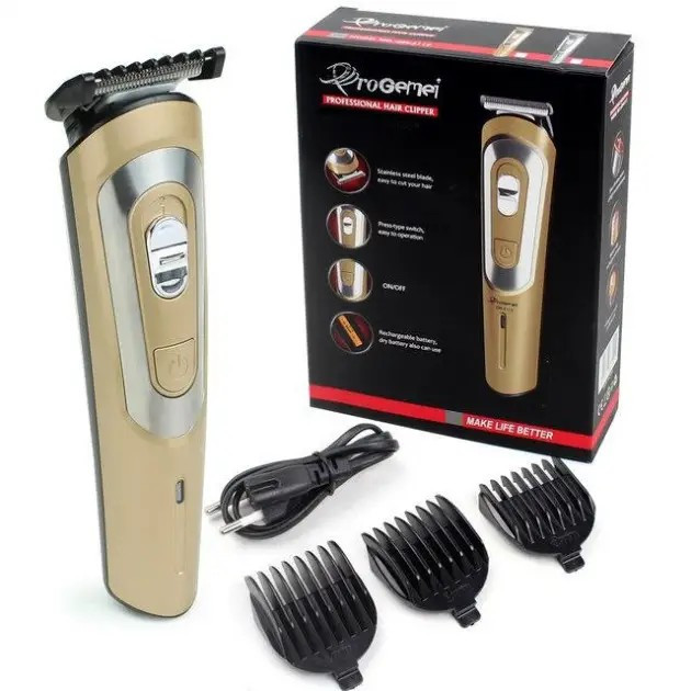 Беспроводная аккумуляторная машинка для стрижки волос Geemy GM 6112 - фото 5 - id-p1878675702