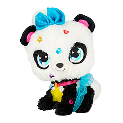 М'яка іграшка Shimmer stars Панда Піксі з аксесуарами 28 см "Говорлива панда"