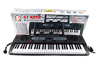 Дитячий Орган Синтезатор із мікрофоном Electronic Keyboard 61 клавіша USB-роз'єм