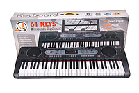 Дитячий Орган Синтезатор із мікрофоном Electronic Keyboard 61 клавіша FM радіо MP3 плеєр