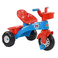 Трехколесный велосипед детский Pilsan Atom Tricycl Красно-синий