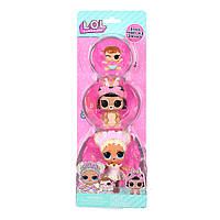 Набор кукол L.O.L. Surprise! серии "OPP Tot + Pet + Lil Sis" - Флаувер Чайлд, Шорт Стоп Хо, 2 куклы и питомец