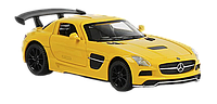 Машинка металлическая детская Mercedes Benz SLS AMG Auto Expert Желтый