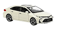 Машинка металлическая детская Toyota Corolla Auto Expert Белый