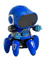 Интерактивный умный робот на радиоуправлении Robot Bot Pioneer Синий
