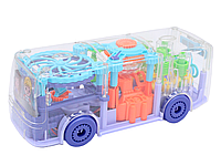 Музична іграшка для малюків Автобус із шестернями