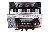 Детский Орган Синтезатор с микрофоном Electronic Keyboard 61 клавиша MP3 плеер