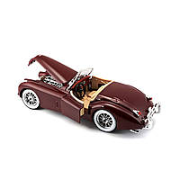 Машинка металлическая Bburago Jaguar Xk 120 (1951) 1:24, красный