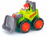 Машинка для малышей строительная техника "Hola Toys" Экскаватор