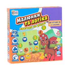 Настільна гра 4FUN Game Club Малюнки та логіка Пригоди на фермі