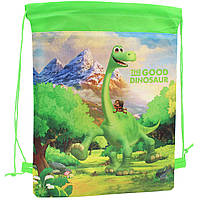 Детская сумка для сменной обуви Динозавры мешок для спортивной формы
