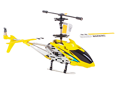 Вертоліт на радіокеруванні Mini Helicopter з гіроскопом жовтий