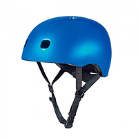 Защитный шлем детский MICRO Темно синий металлик (M)