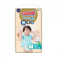 Подгузники GOO.N Premium Soft для детей 9-14 кг (размер 4(L), на липучках, унисекс, 52 шт)