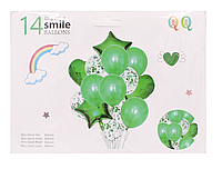 Фольгированные шары Зеленые