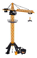 Большой башенный кран на пульте управления Tower Crane 88 см