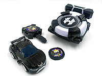 Уценка Игрушка Лига Вотчкар (машинка Блад и Кай) + запускалка Watch Car черная