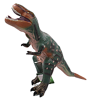 Большой резиновый Динозавр музыкальный Тиранозавр 37 см