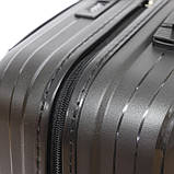 Середня валіза з поліпропілену на 68 л Snowball Robust 35203 чорна, фото 7