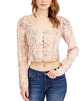 Женская укороченная блуза Guess на пуговицах оригинал