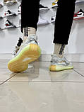 Кросівки Adidas Yeesy Boost 350 V2 (blue / green) .Хит!, фото 9