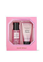 Подарочный набор спрей и лосьон VICTORIA'S SECRET VELVET PETALS MINI MIST & LOTION DUO