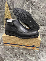 Зимові туфлі / черевики YALASOU (шкіра, натуральне хутро)