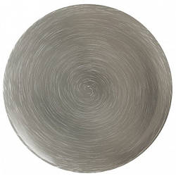 Тарілка обідня Luminarc Stonemania Grey кругла без борту d25 см ударостійке скло (H3546)