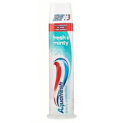 Зубна паста з дозатором Aquafresh Fresh&Minty