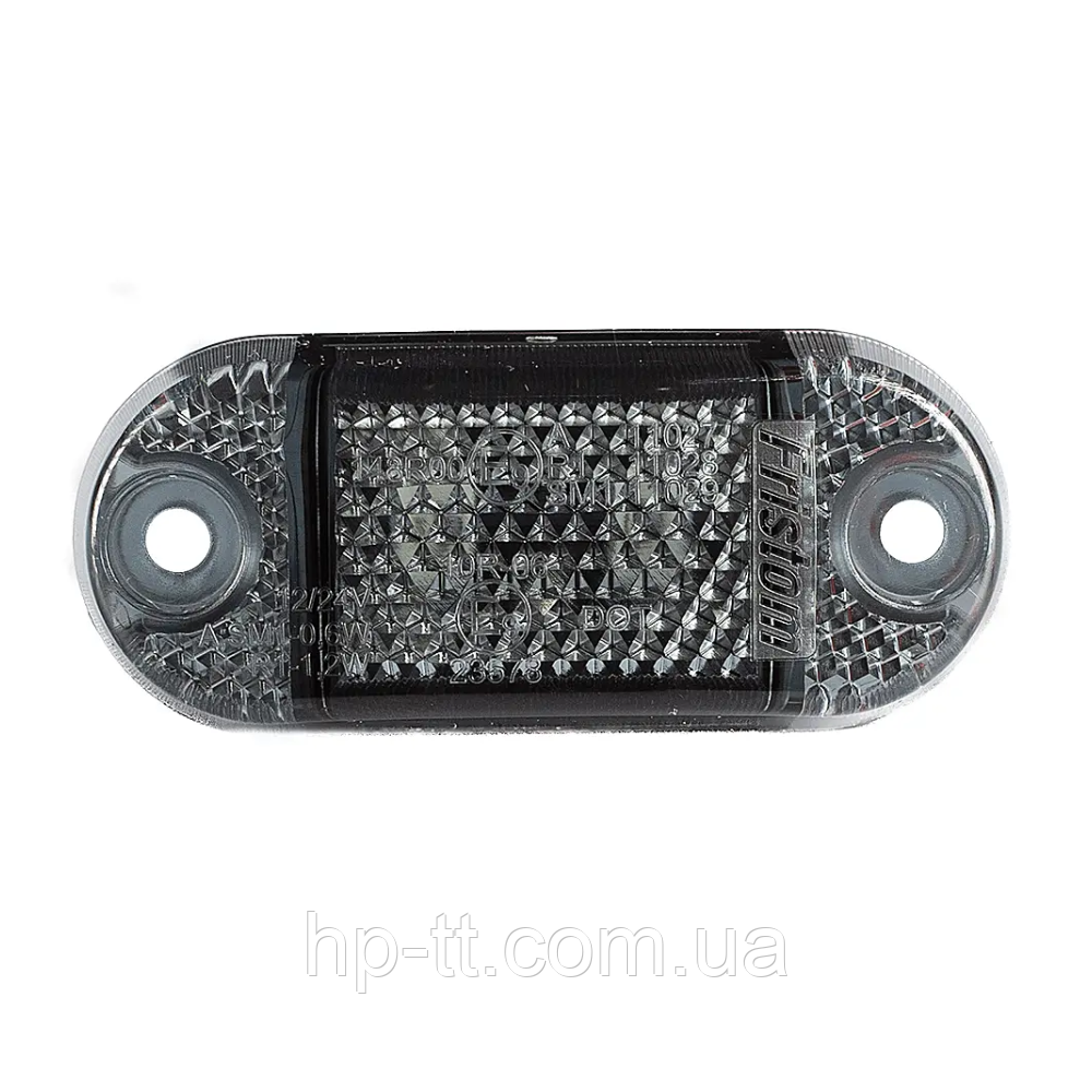 Ліхтар габаритний задній Fristom червоного кольору з дротом FT-062 C LED DARK