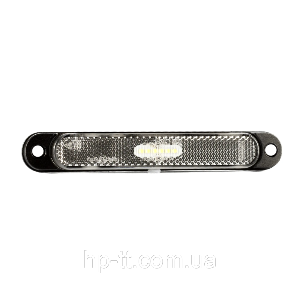 Ліхтар передній габаритний Fristom білого кольору з дротом FT-065 B LED