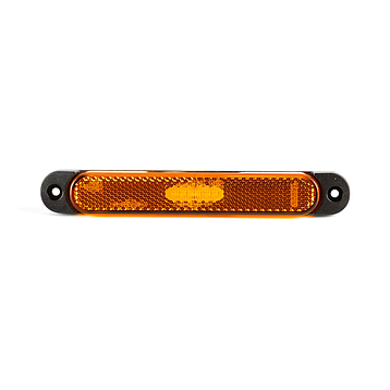 Ліхтар габаритний боковий Fristom жовтого кольору з дротом FT-065 Z LED, фото 1