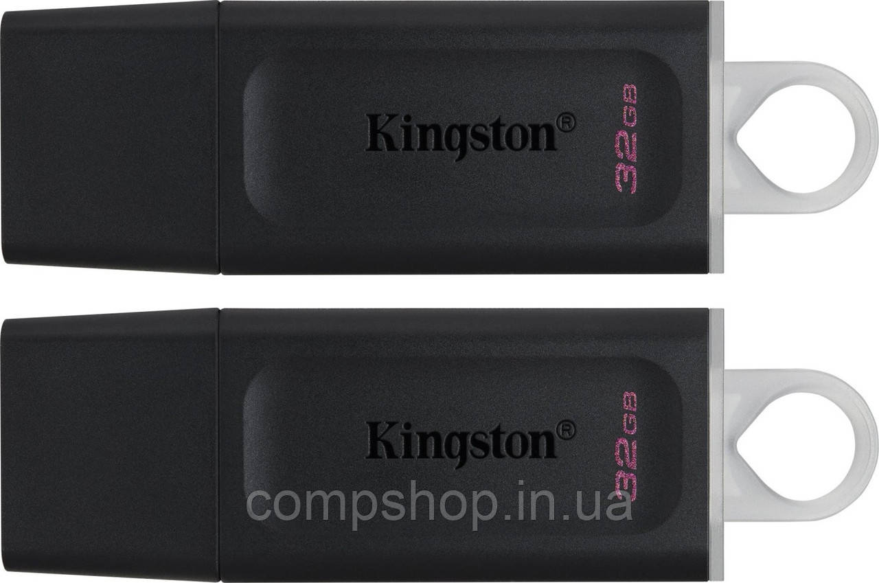 Накопичувач USB Flash drive    32GB Kingston DataTraveler Exodia  (Black + White) (USB3.2)   (2 Pack)  (код, фото 1