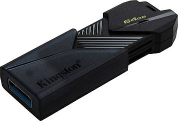 Накопичувач USB Flash drive    64GB  Kingston DataTraveler Exodia Onyx  (USB3.2) (код 133370)
