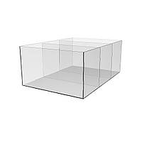 Короб EKOSTAR з оргскла 3 мм прозр 500х350х200 мм 3 відділення