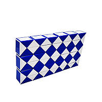 Игра-головоломка кубик Рубика Змейка MC9-9 большая (Синий)
