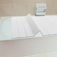 Крышка для ванны, складной борт, водонепроницаемый, пылезащитный поддон, изоляция из ПВХ, прочная изоляционная