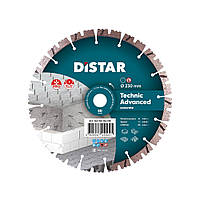 Круг алмазный Distar Technic Advanced 14315086018 232*2,6/1,8*12*22,23 мм