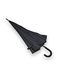 Парасолька-тростина Eso Fecske SW1669 чоловіча напівавтомат, 16 спиць Чорний, фото 3