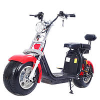 Электроскутер Citycoco Long 1500W, 60V12Ah, Red