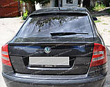 Спойлер на скло Шкода Октавія А5 (спойлер на заднє скло Skoda Octavia A5), фото 10