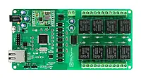 Numato Lab - 8-канальный релейный модуль 12V 10A / 250VAC + 10GPIO - Ethernet