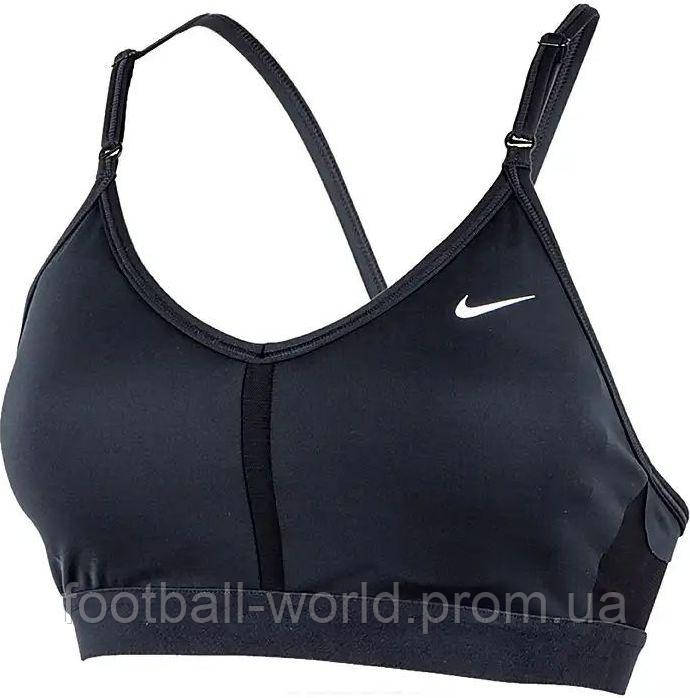 Топ жіночий Nike DF INDY V-NECK BRA чорний CZ4456-010 (ID