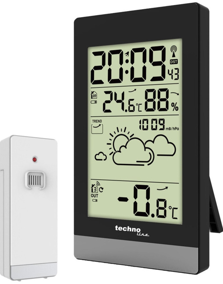 Метеостанція Technoline WS9132 Black, фото 1