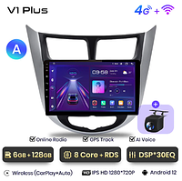 Junsun 4G Android магнитола для solaris hyundai Accent Verna creta 2010-2019 wifi 6ГБ ОЗУ + 128 тип А