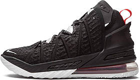 Жіночі та підліткові кросівки Nike LeBron 18 Bred
