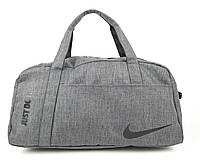 Спортивная Большая сумка Nike 58х30х25 см Серый