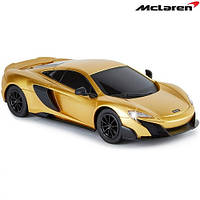 Машинка на радиоуправлении MCLAREN 675LT (1:24, 2 4Ghz, золотой)