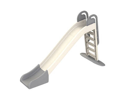 Гірка дитяча Doloni зі сходами велика 243см Бежево-сіра (014550/17)