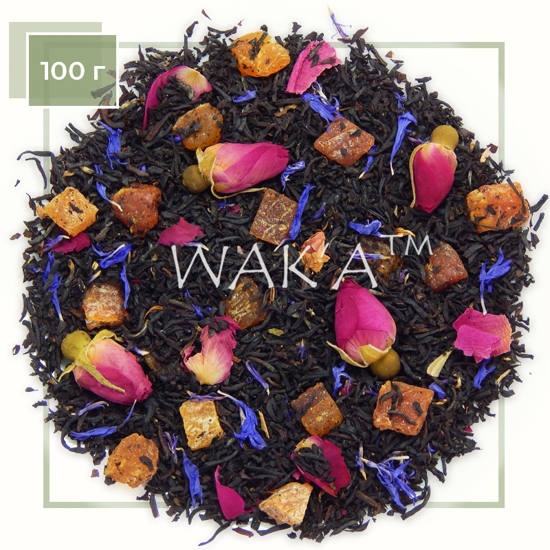 Чай чорний Соковитий персик, 100 г